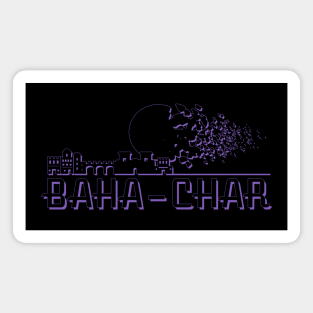 Baha - Char Market Tee Magnet